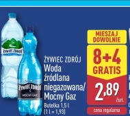 Woda źródlana Żywiec zdrój