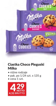Ciastka Milka