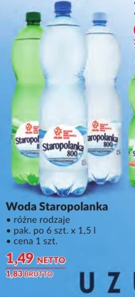 Woda Staropolanka