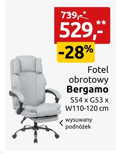 Крісло Bergamo