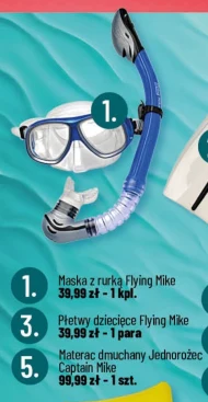 Маска для плавання Flying Mike