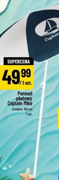 Parasol plażowy Captain Mike