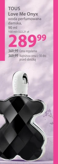 Woda perfumowana damska tous
