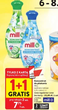 Koncentrat do płukania tkanin mill