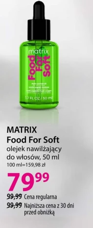 Olejek do włosów Matrix