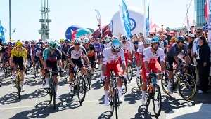 Dublet Włocha w Tour de Pologne. Polak w niebieskiej koszulce