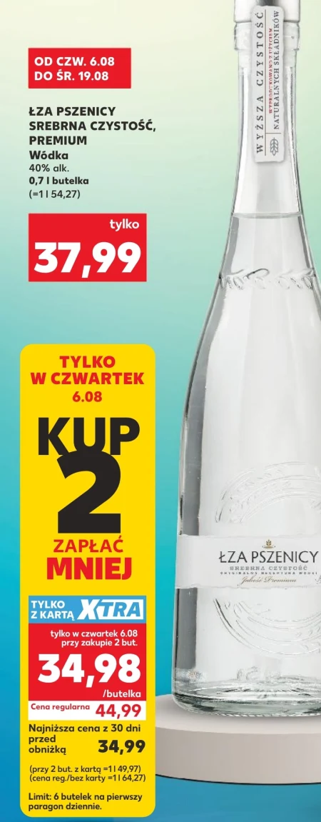 Горілка Łza pszenicy