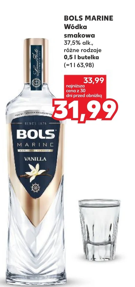 Ароматизована горілка Bols marine