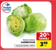 Sałata lodowa Carrefour