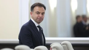 Minister finansów i gospodarki Andrzej Domański