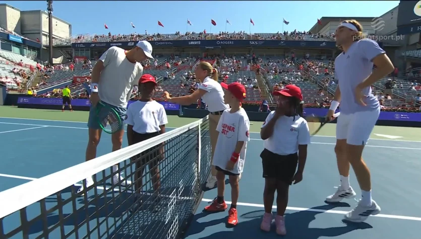Stefanos Tsitsipas - Martin Damm Jr. Skrót meczu. WIDEO
