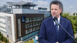 Szpital Południowy i Rafał Trzaskowski