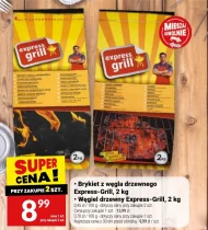 Węgiel drzewny express grill