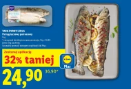 Pstrąg tęczowy Targ rybny Lidla