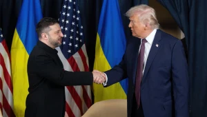 Wołodymyr Zełenski i Donald Trump