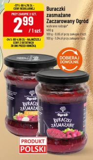 Buraczki zasmażane Zaczarowany Ogród