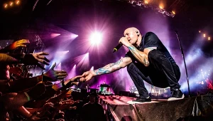 Chester Bennington na jednym z ostatnich koncertów Linkin Park - Mediolan (Włochy), 17 czerwca 2017 r.