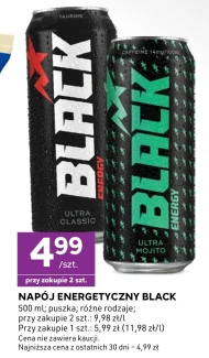Napój energetyczny Black