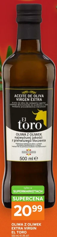 Oliwa z oliwek El toro