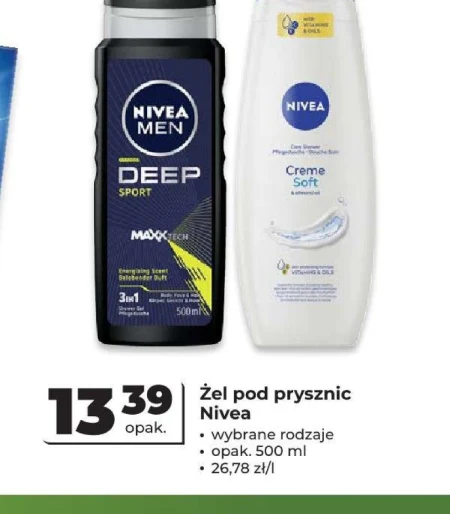 Гель для душу Nivea