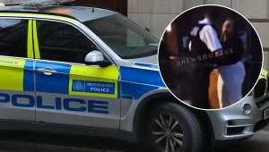 "Zostaw mojego syna". Policjant odepchnął Polkę, w sieci wrze