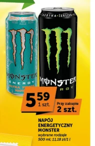 Napój energetyczny Monster
