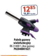 Palnik gazowy