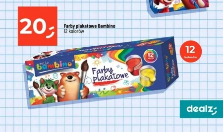 Плакатні фарби Bambino