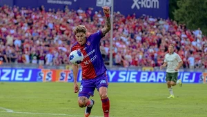 Bez bramek w meczu Raków - Hammarby. Kontuzja kapitana Częstochowian