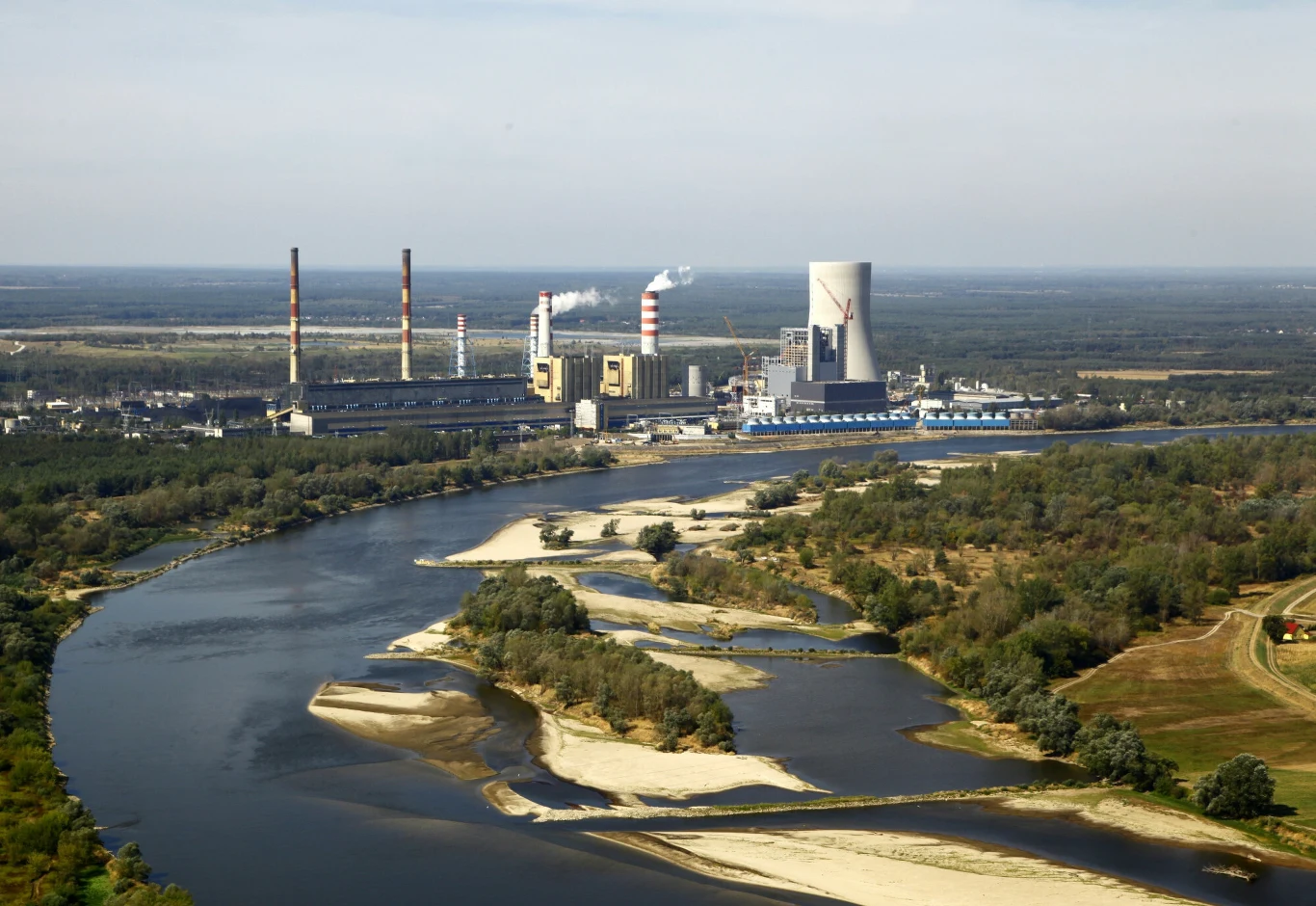 Elektrownia Kozienice ograniczyła prace przez sytuację pogodową