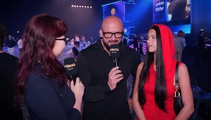 Tomasz Oświeciński z córką Mają na jesiennej ramówce Polsatu
