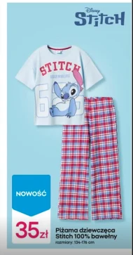 Piżama dziewczęca Stitch
