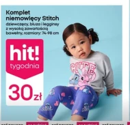 Komplet niemowlęcy Stitch