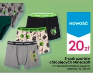 Szorty chłopięce Minecraft