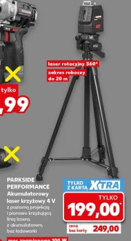 Laser krzyżowy Parkside