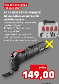 Akumulatorowe narzędzie wielofunkcyjne Parkside