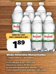 Woda mineralna Muszynianka
