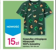 Koszulka chłopięca Minecraft