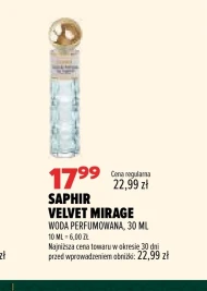 Woda perfumowana Velvet