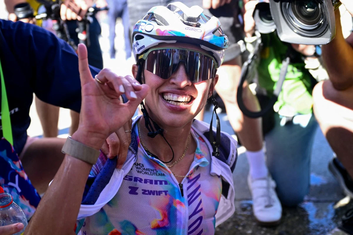Katarzyna Niewiadoma-Phinney liderką Tour de France Katarzyna Niewiadoma-Phinney liderką Tour de France