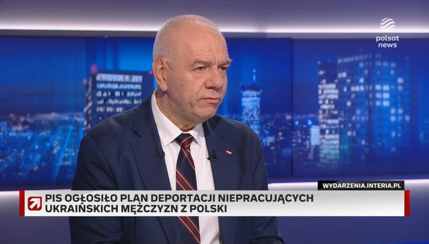 PiS chce deportacji niepracujących Ukraińców. Sasin w ''Gościu Wydarzeń": Nie możemy abstrahować od oczekiwań społecznych