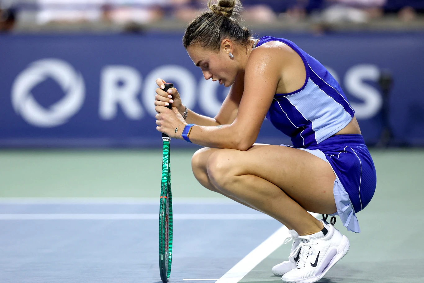 Aryna Sabalenka po porażce w Toronto z Jekateriną Aleksandrową article cover