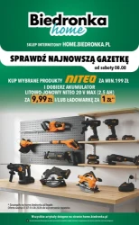Narzędzia i sprzęt w wyjątkowych cenach - Biedronka Home