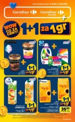 Wielkie oszczędności w promocji 1+1 za 1 grosz - Carrefour