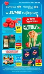 Włoska kuchnia taniej - Carrefour Market