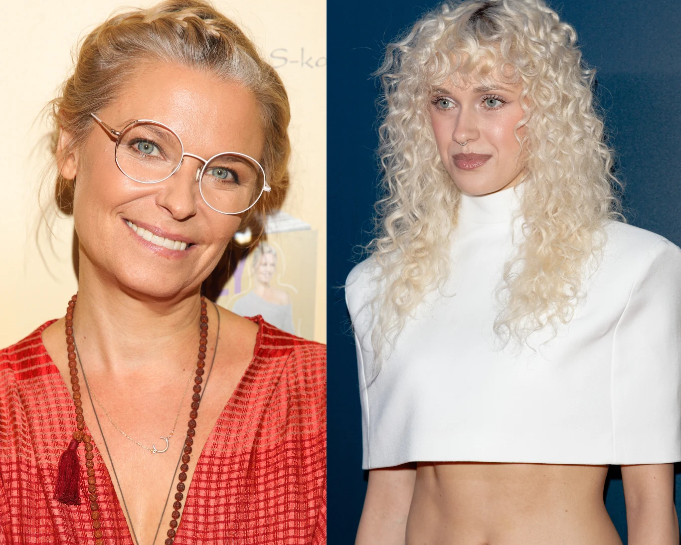 Paulina Młynarska i Helena Englert Paulina Młynarska i Helena Englert