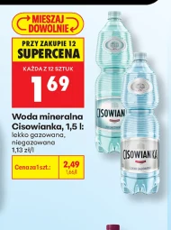 Woda niegazowana Cisowianka