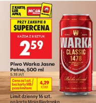 Piwo Warka