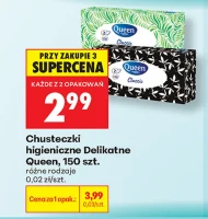 Chusteczki higieniczne Queen
