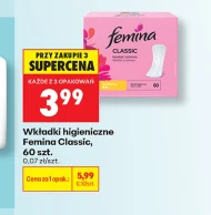 Wkładki higieniczne Femina